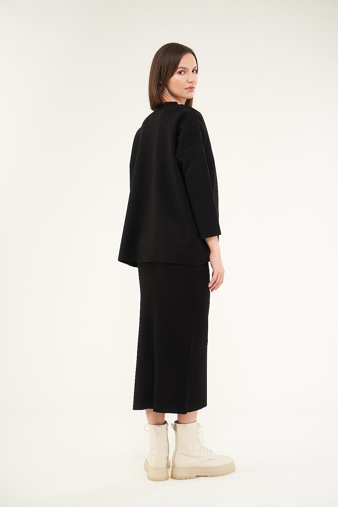 Knitwear Skirt Black