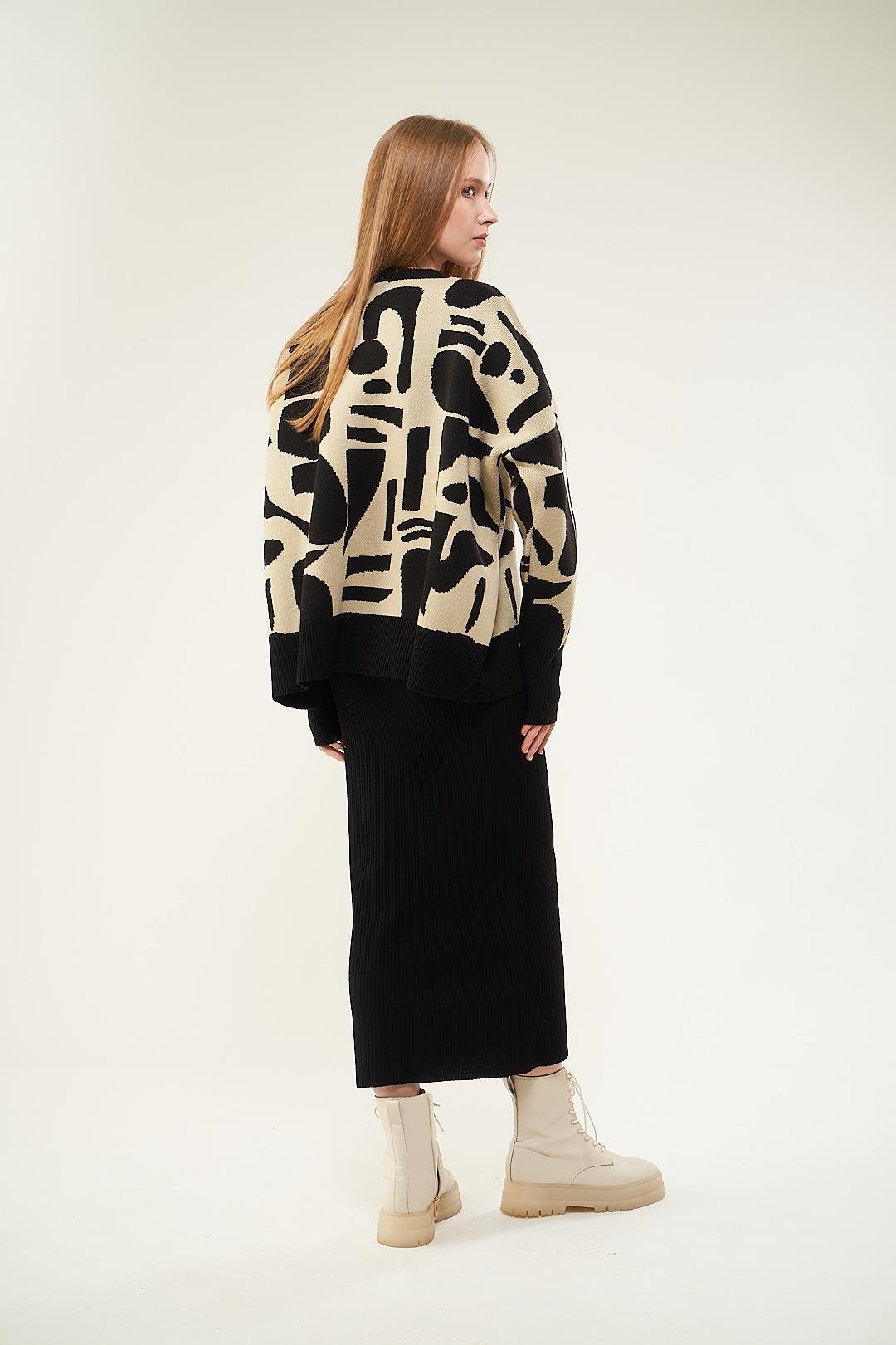 Knitwear Skirt Black