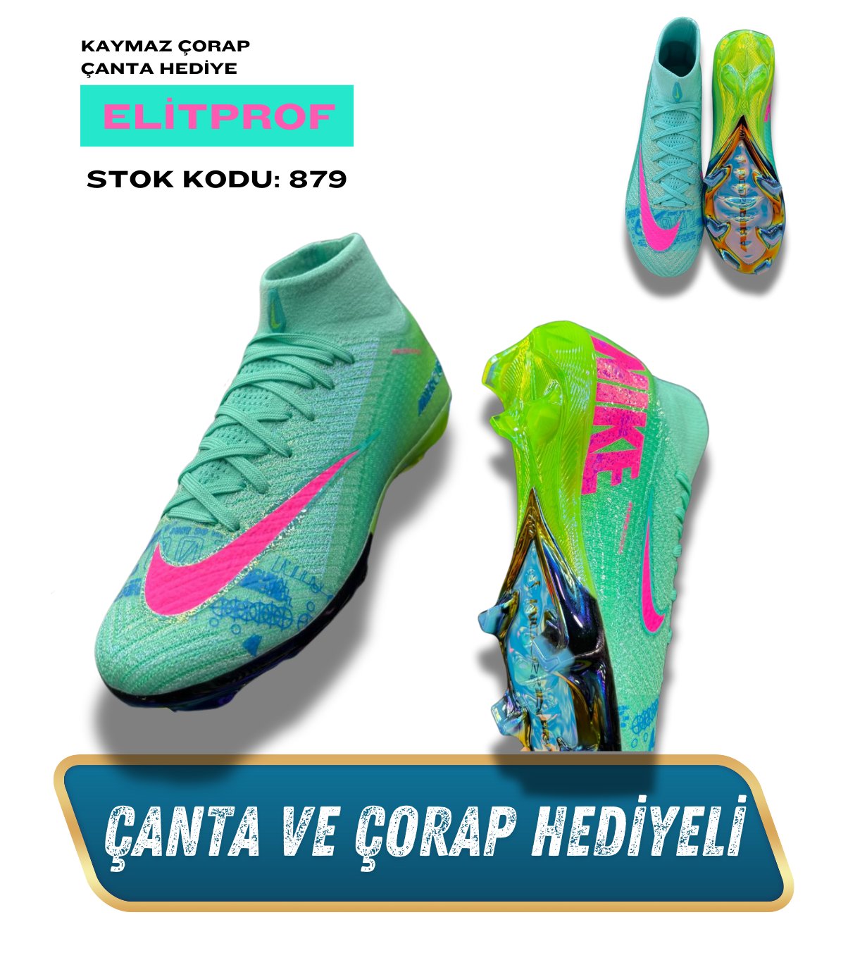 Air Zoom Cosmic Seri Turkuaz 16 Elit