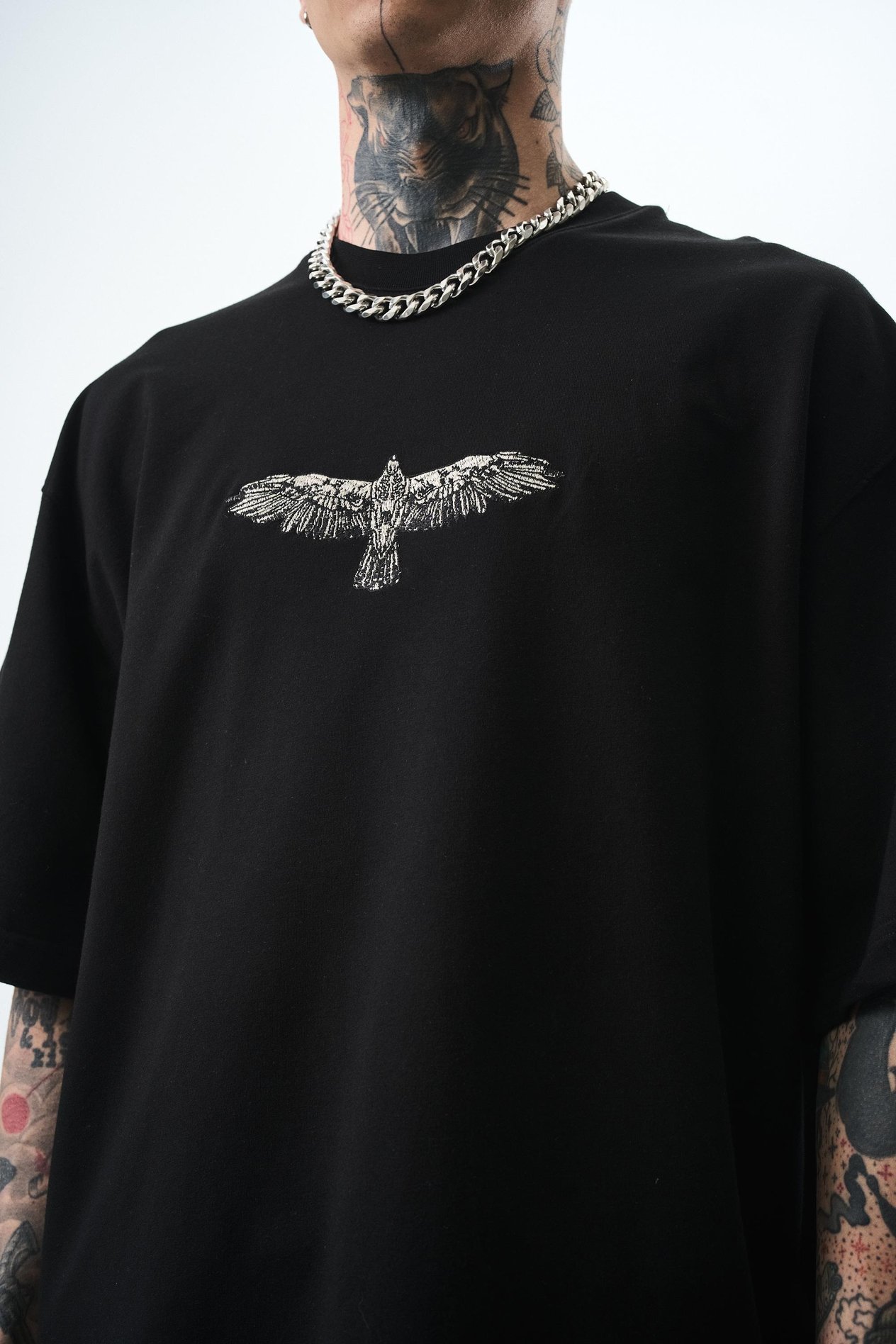 Desert Eagle Oversize T-shirt Siyah