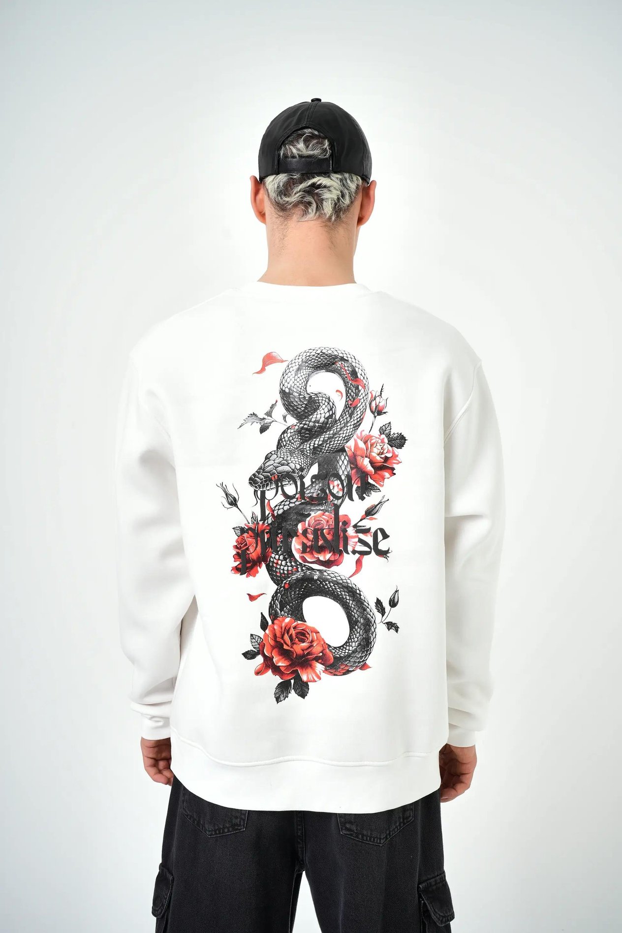POISON PARADISE SWEATSHIRT EKRU