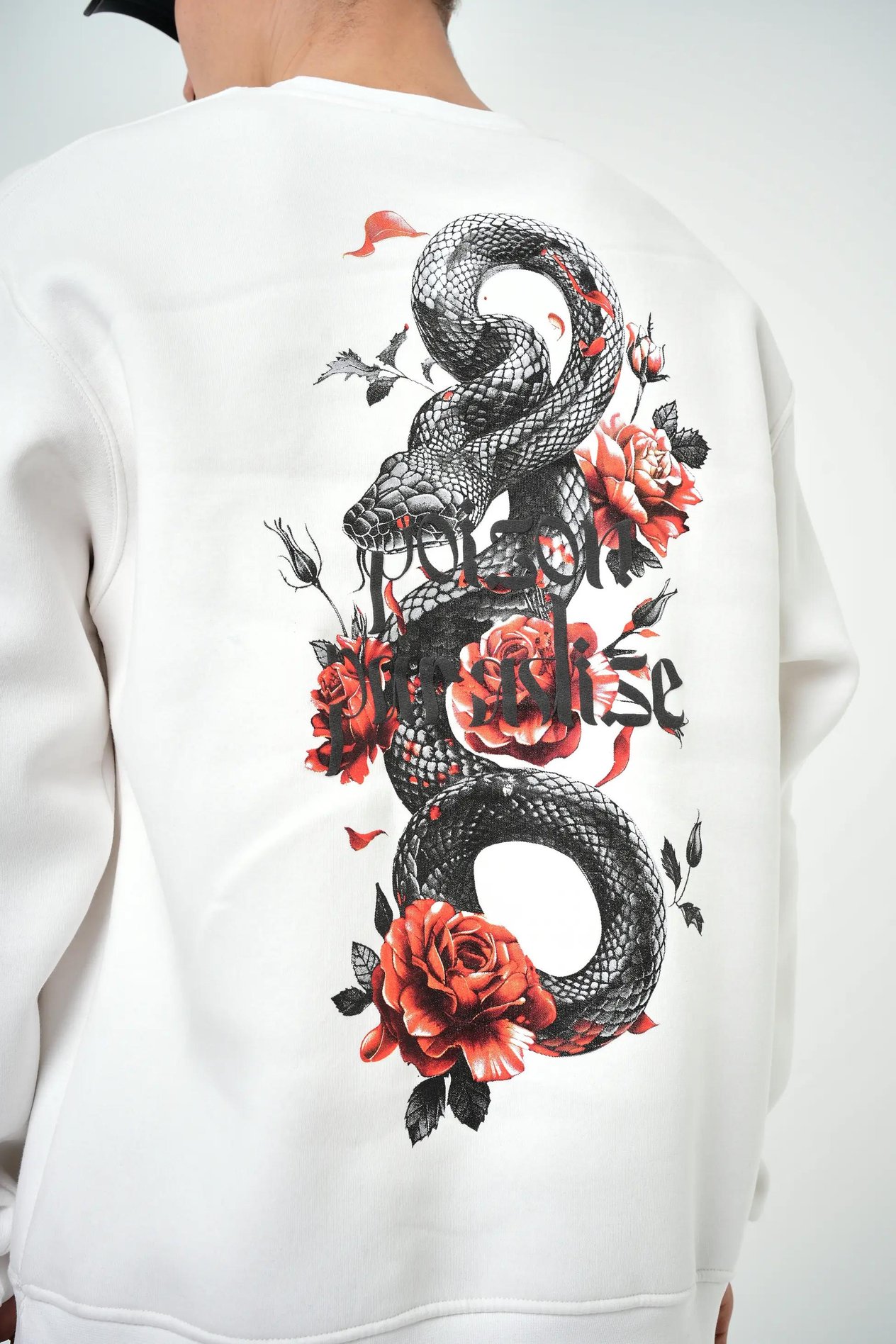 POISON PARADISE SWEATSHIRT EKRU