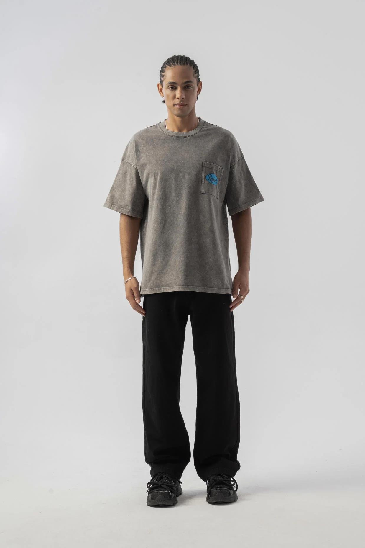 Resilient Washed Oversize T-shirt Antrasit