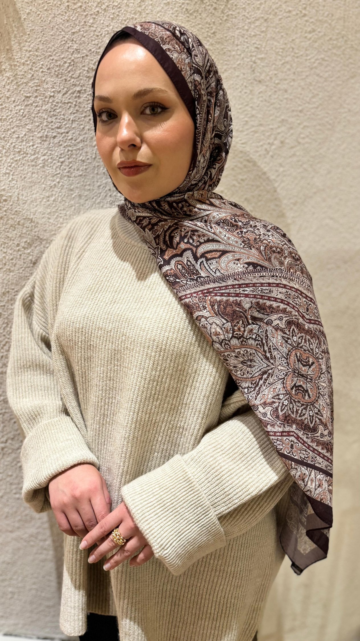 Locella Koza Pamuk Şal-4104