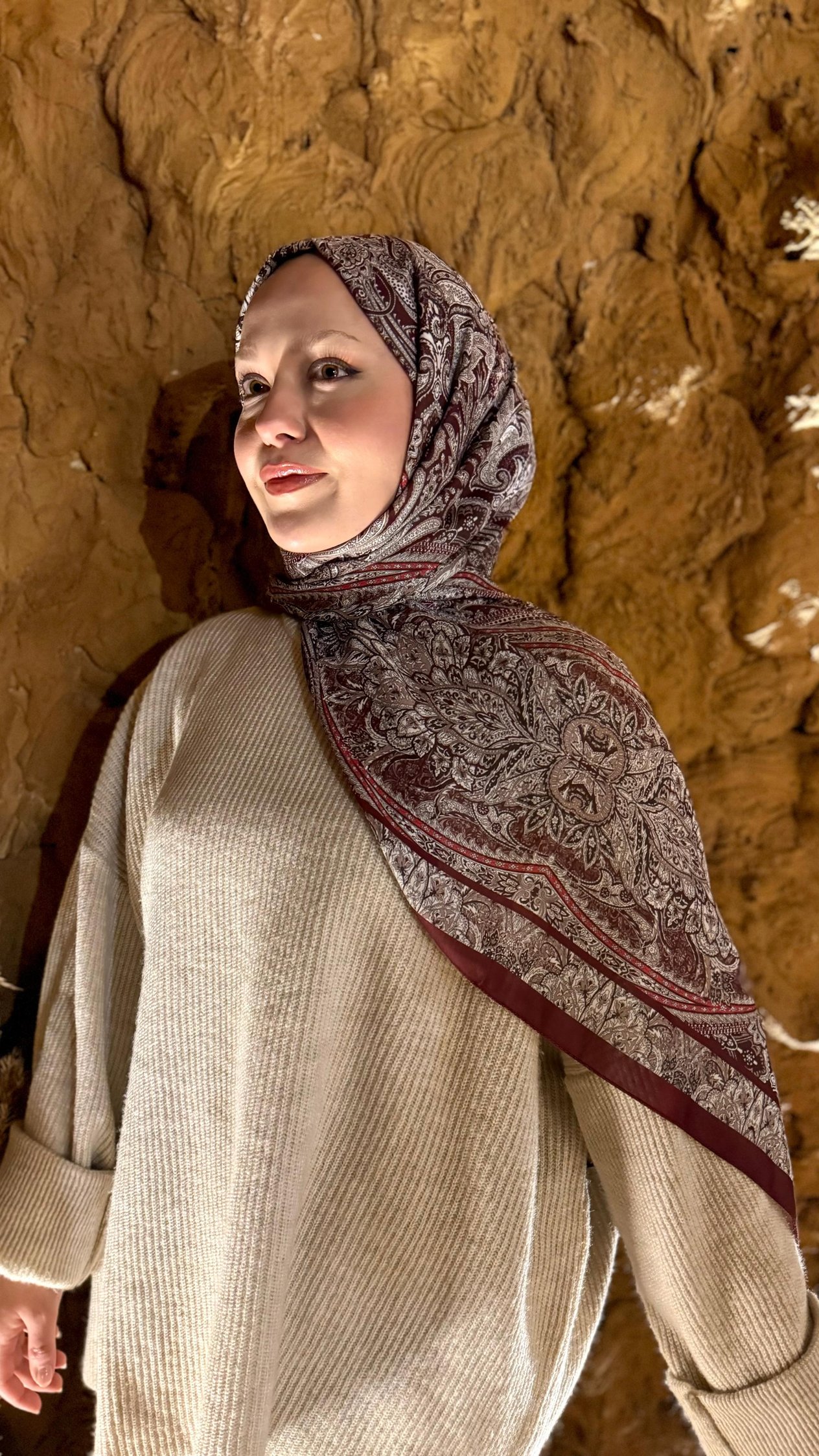 Locella Koza Pamuk Şal-4104