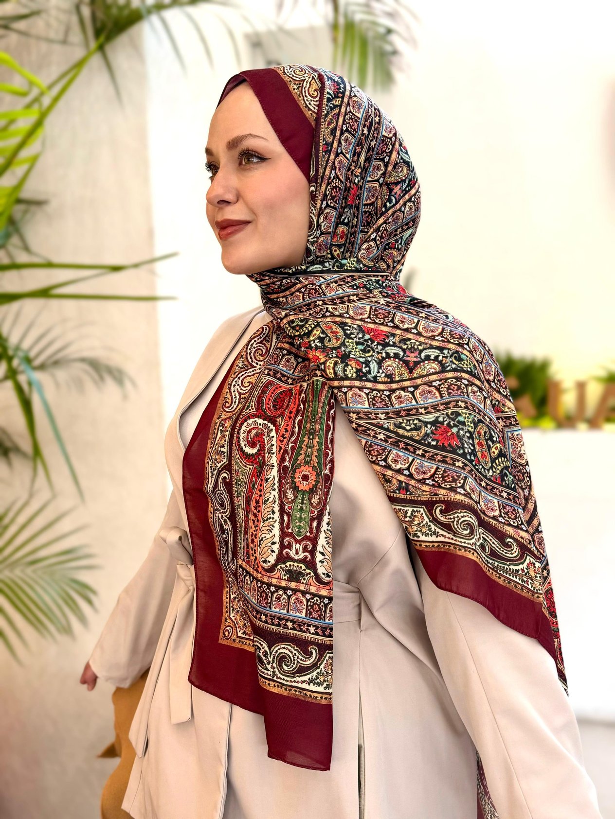 Locella Koza Pamuk Şal-4104