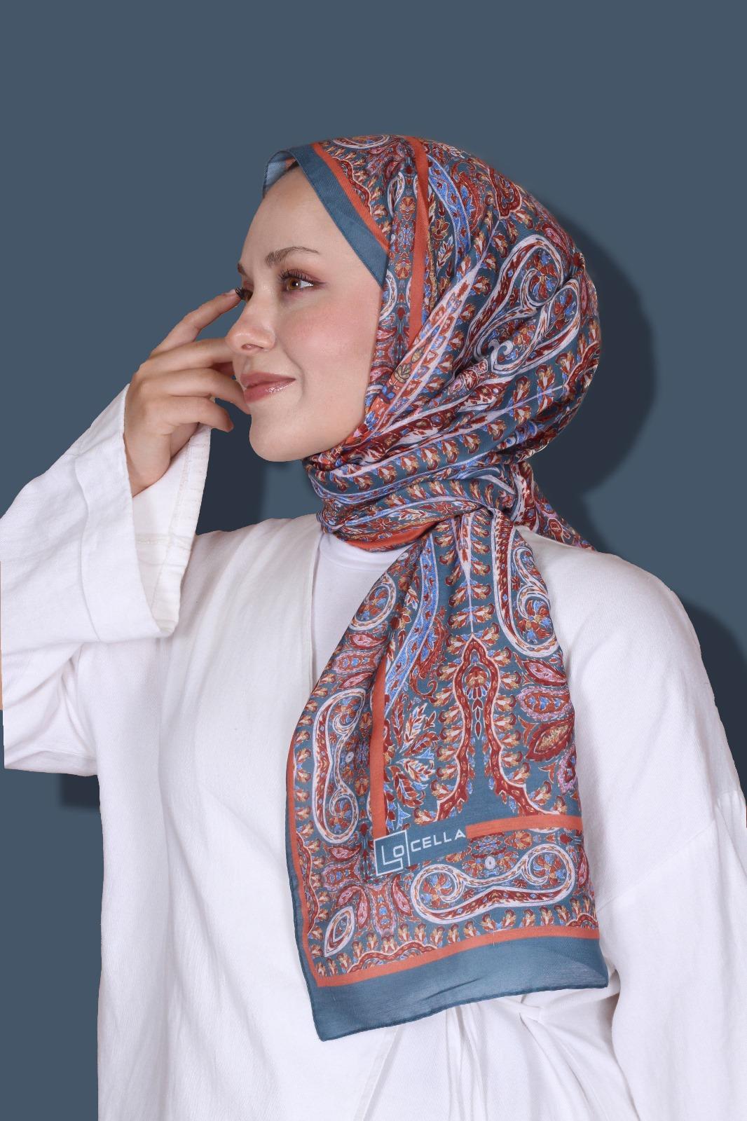 Locella Koza Pamuk Şal-4096
