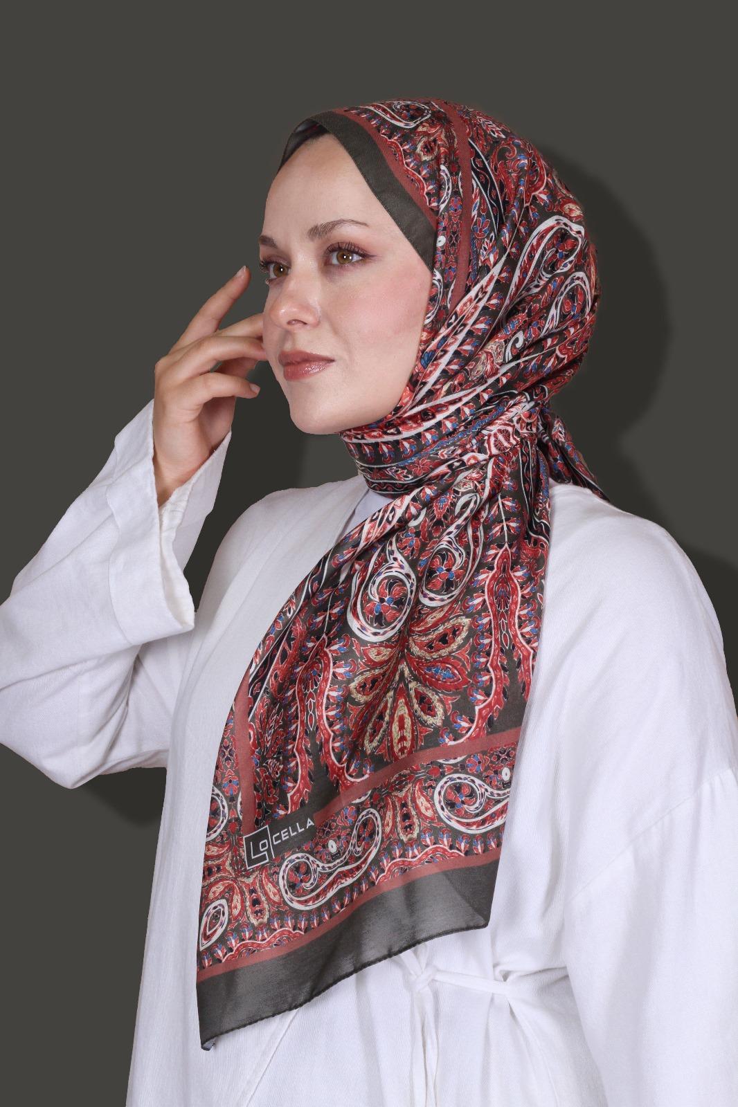 Locella Koza Pamuk Şal-4096