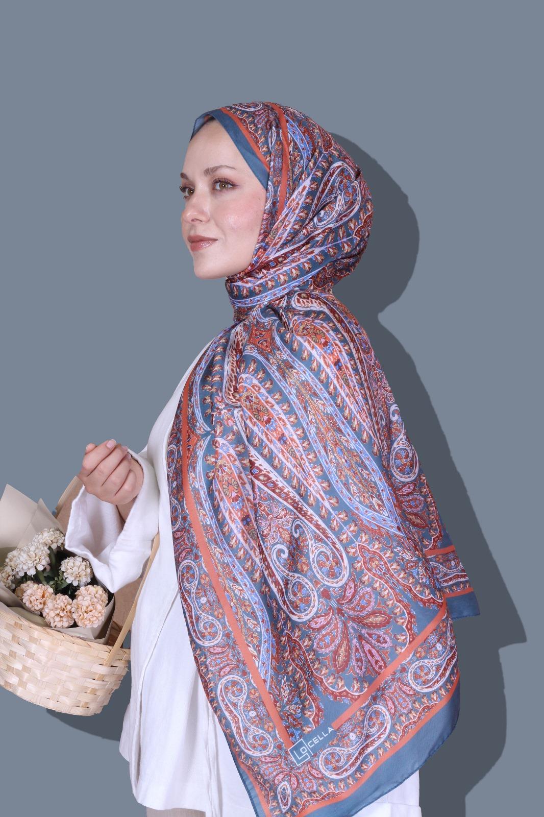 Locella Koza Pamuk Şal-4096