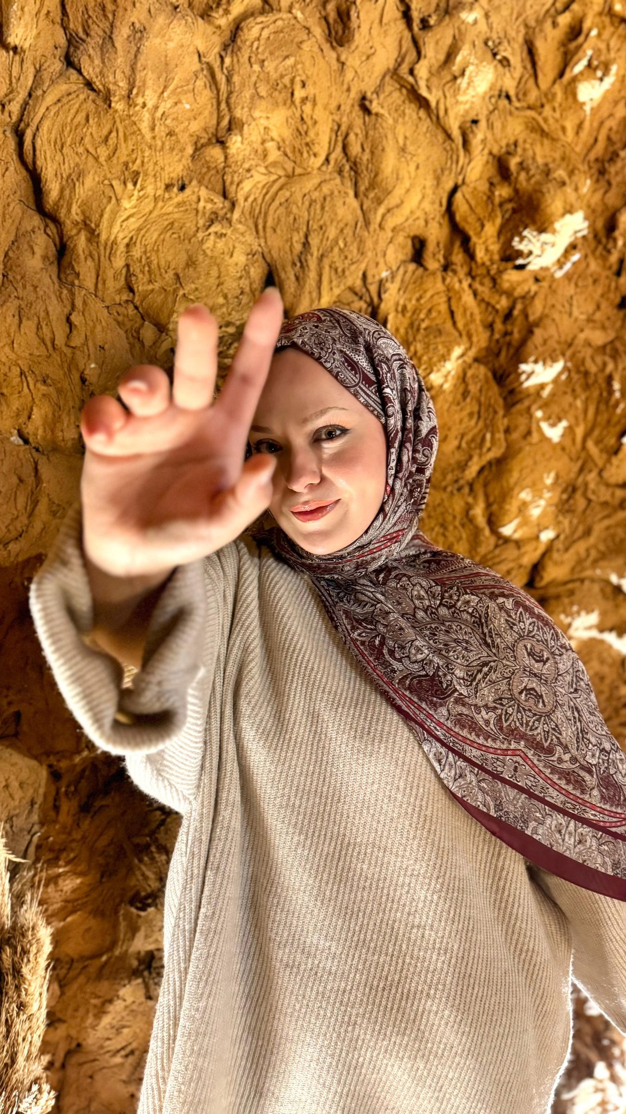 Locella Koza Pamuk Şal-4104