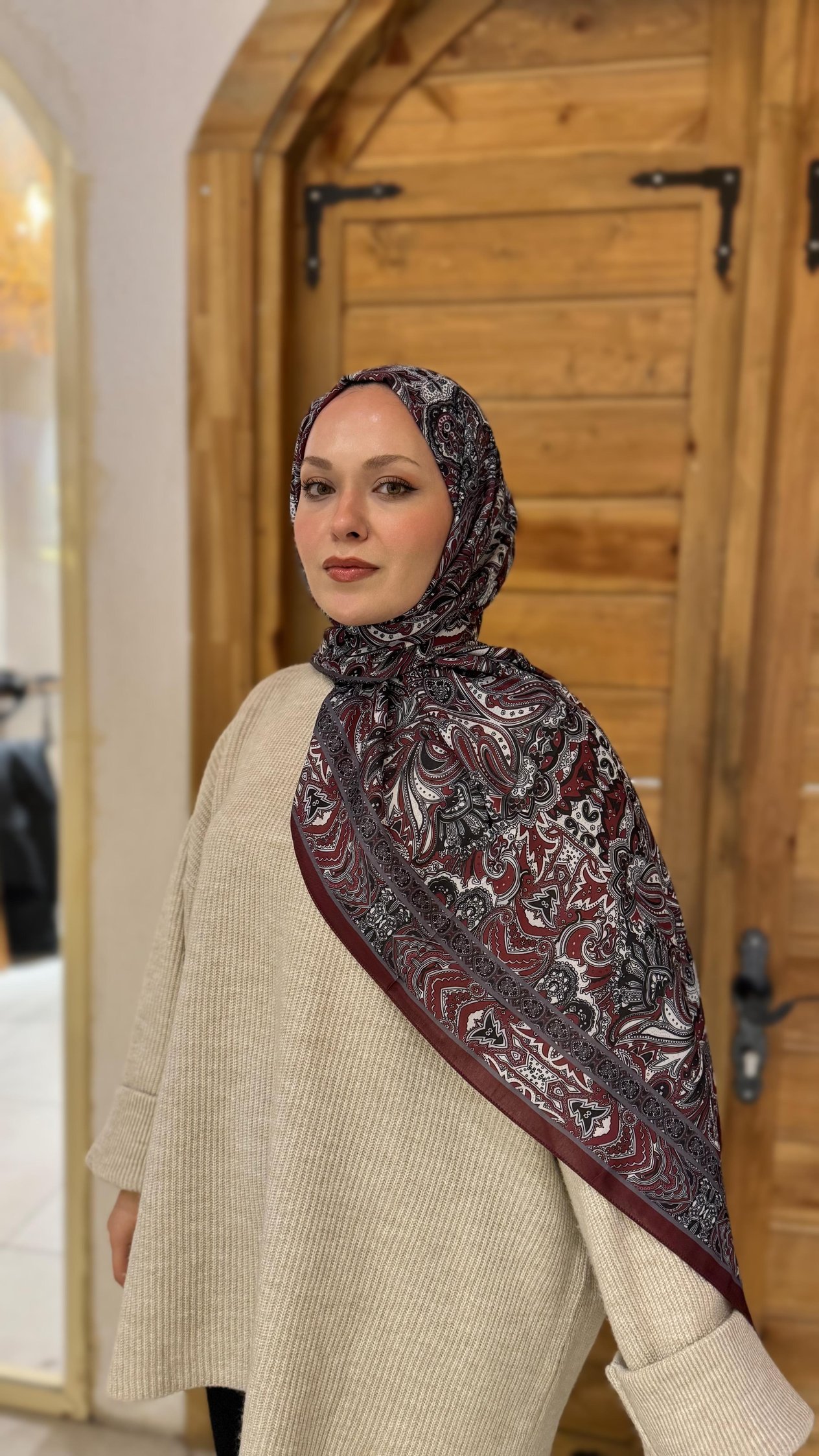 Locella Koza Pamuk Şal-4104