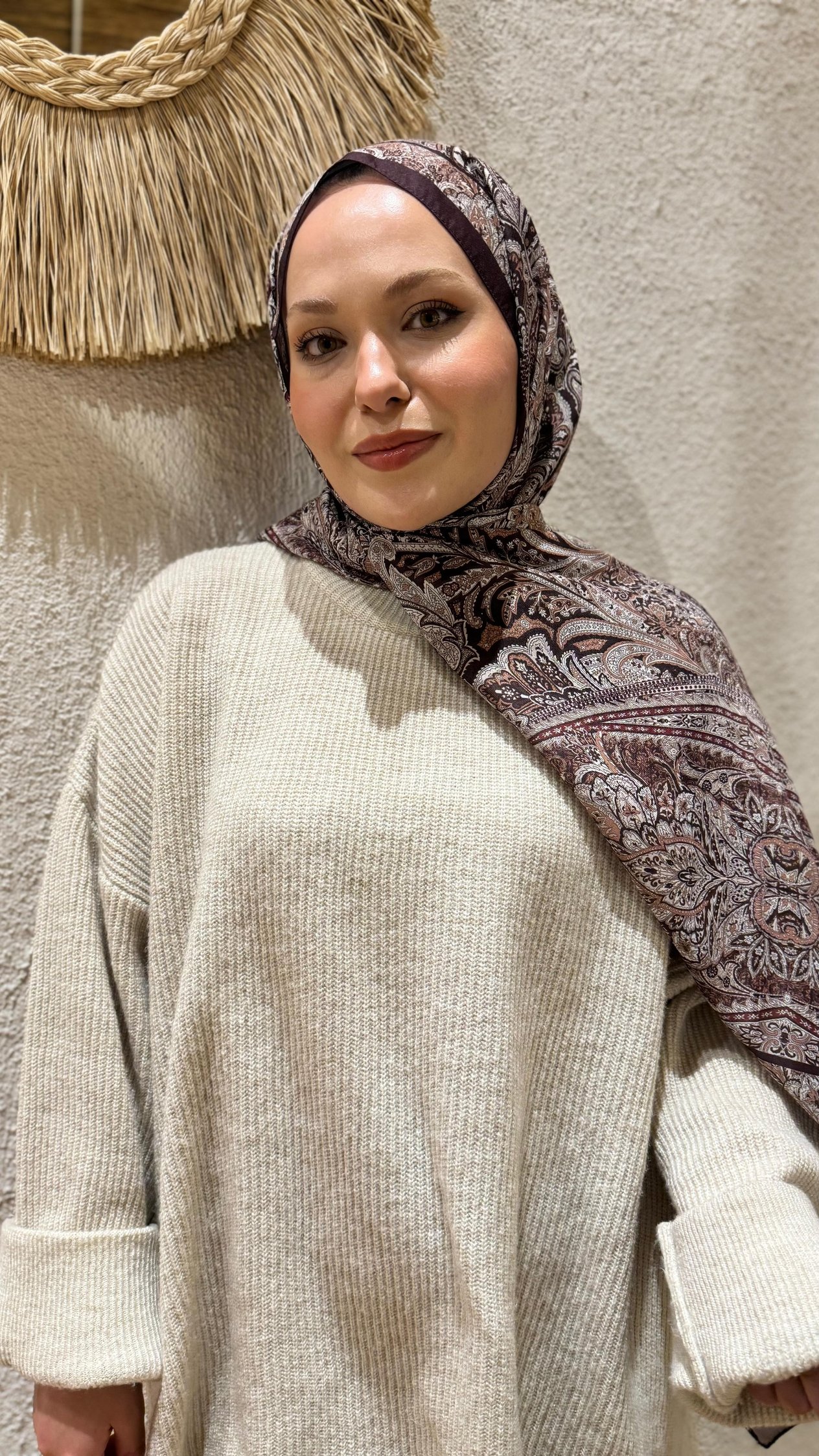 Locella Koza Pamuk Şal-4104