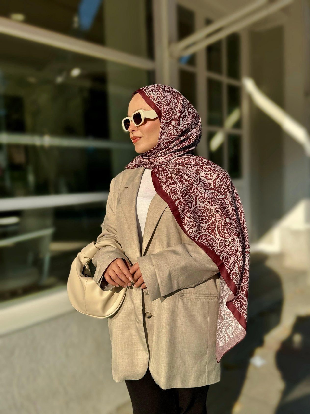 Locella Koza Pamuk Şal-4104