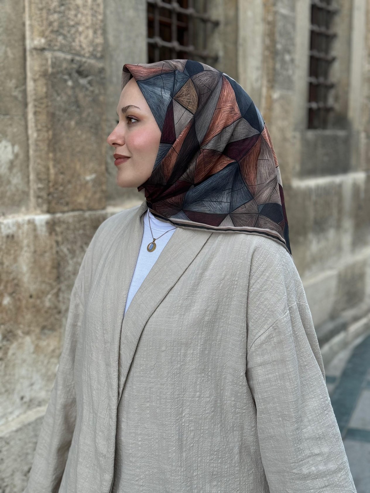 Locella Soft Pamuk Eşarp-1212