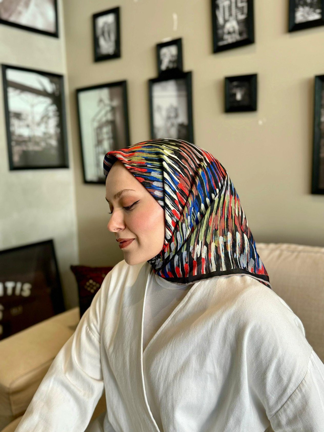 Locella Soft Pamuk Eşarp-1227