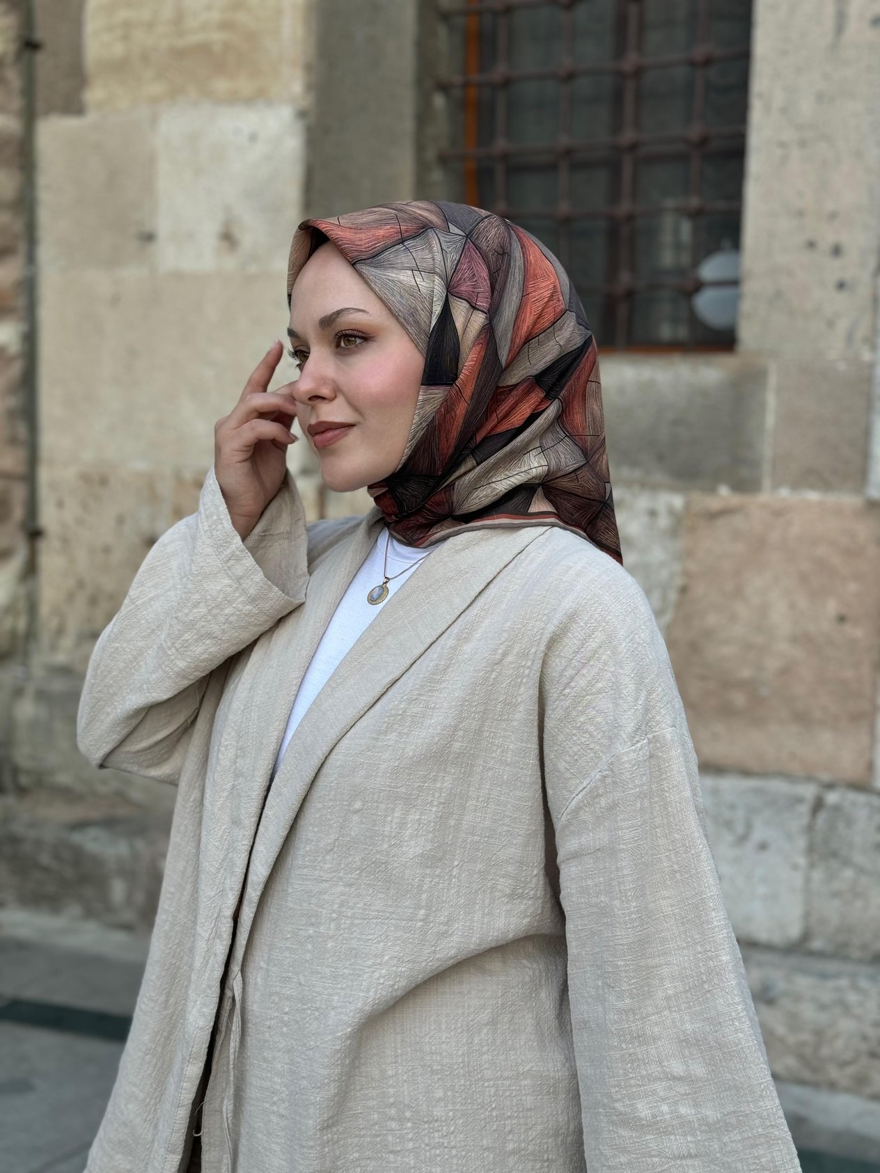 Locella Soft Pamuk Eşarp-1212