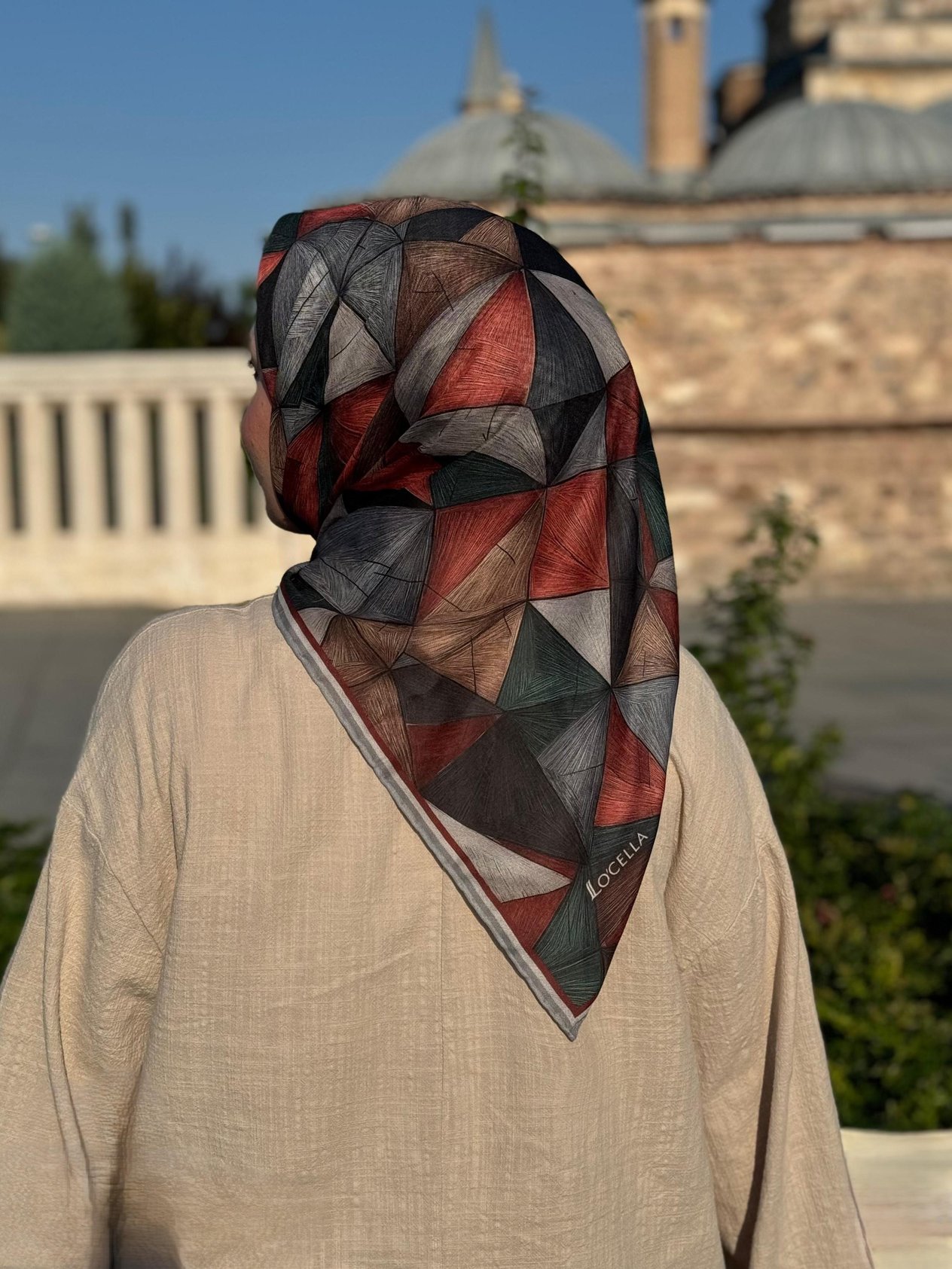 Locella Soft Pamuk Eşarp-1212