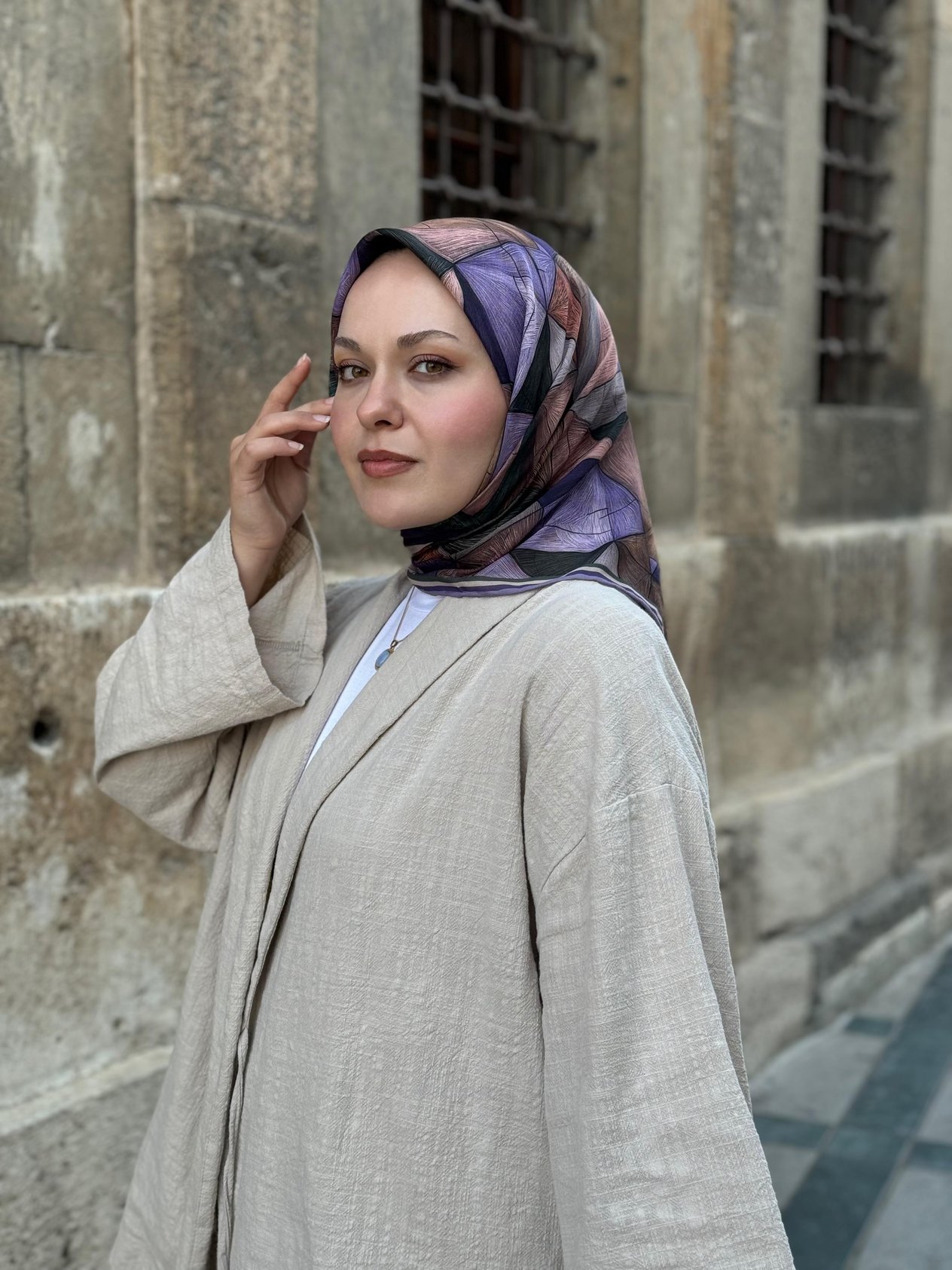 Locella Soft Pamuk Eşarp-1212