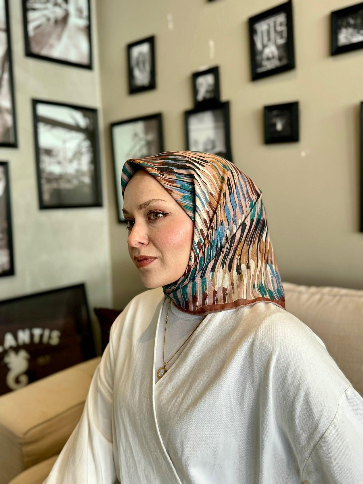 Locella Soft Pamuk Eşarp-1227