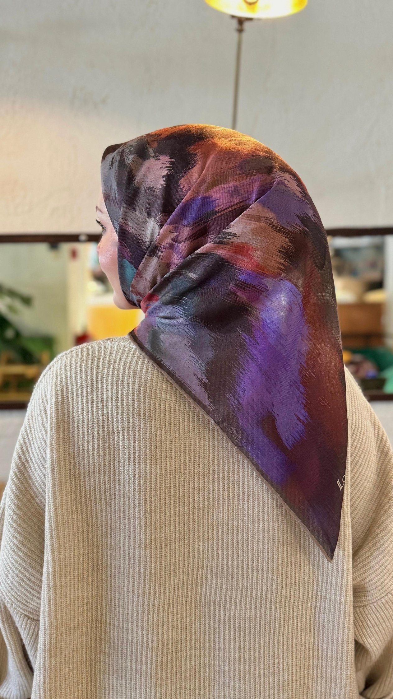 Locella Soft Pamuk Eşarp-1253