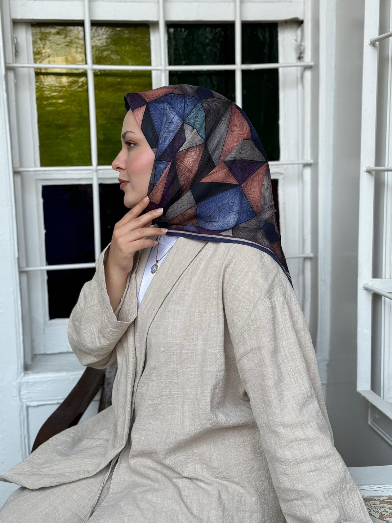 Locella Soft Pamuk Eşarp-1212