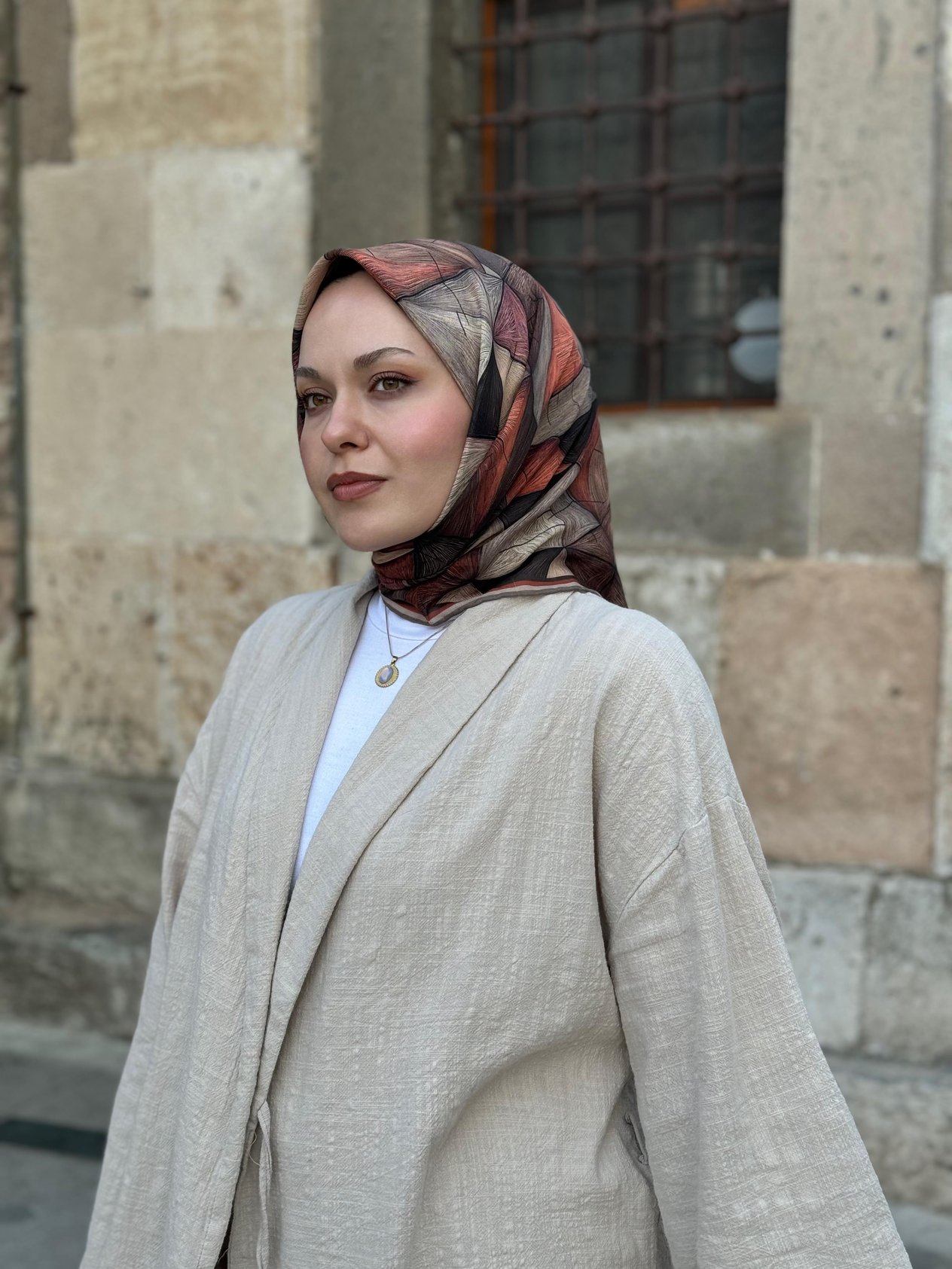 Locella Soft Pamuk Eşarp-1212