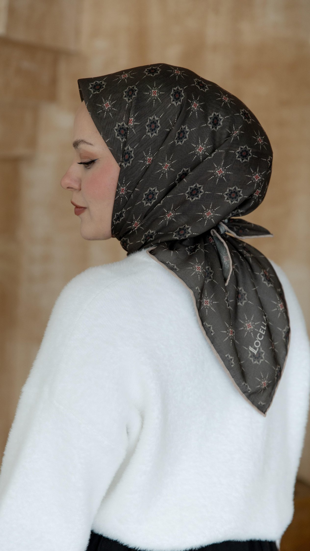 Locella Soft Pamuk Eşarp-1264