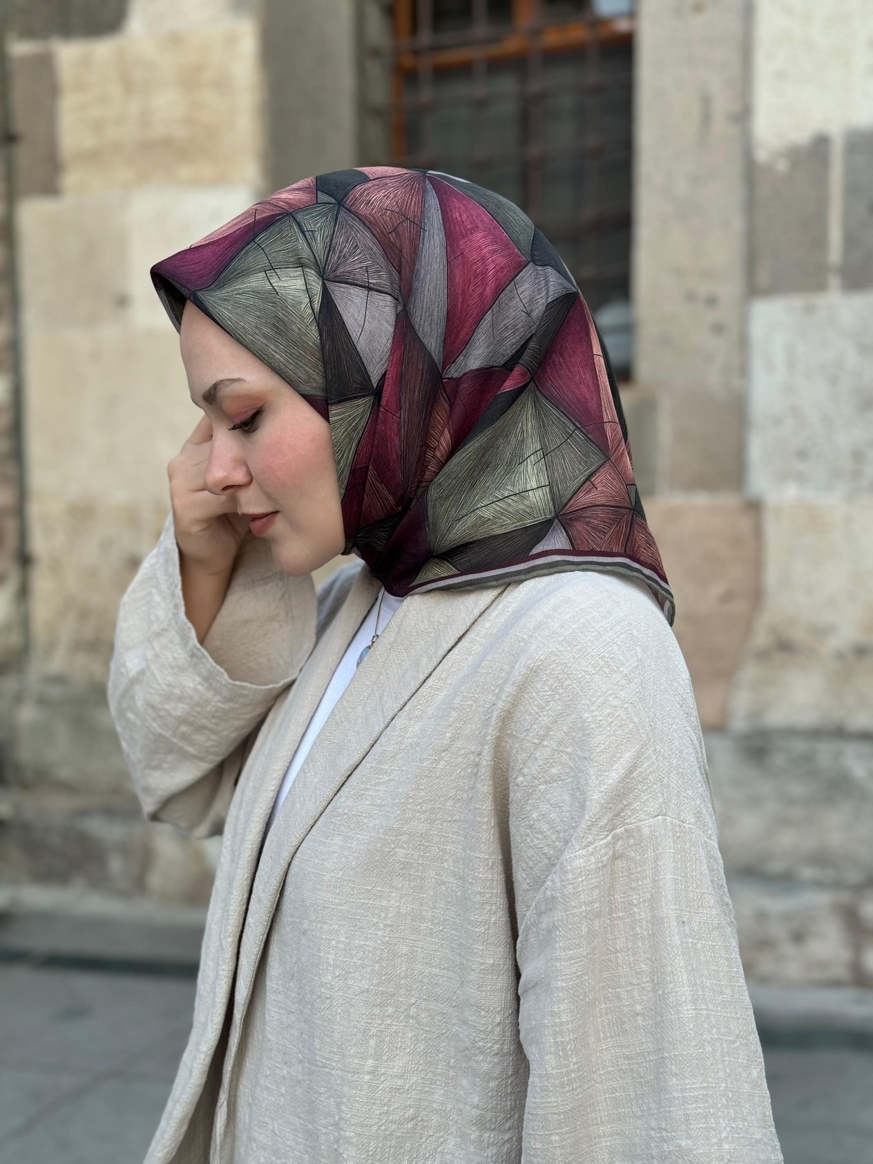 Locella Soft Pamuk Eşarp-1212