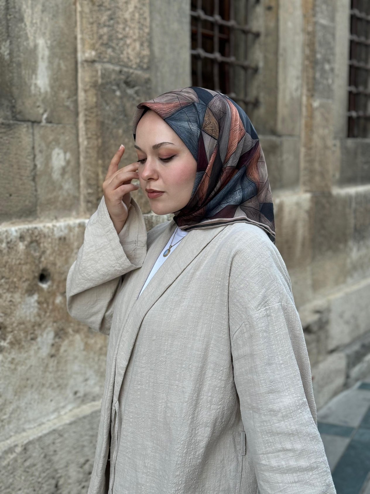 Locella Soft Pamuk Eşarp-1212