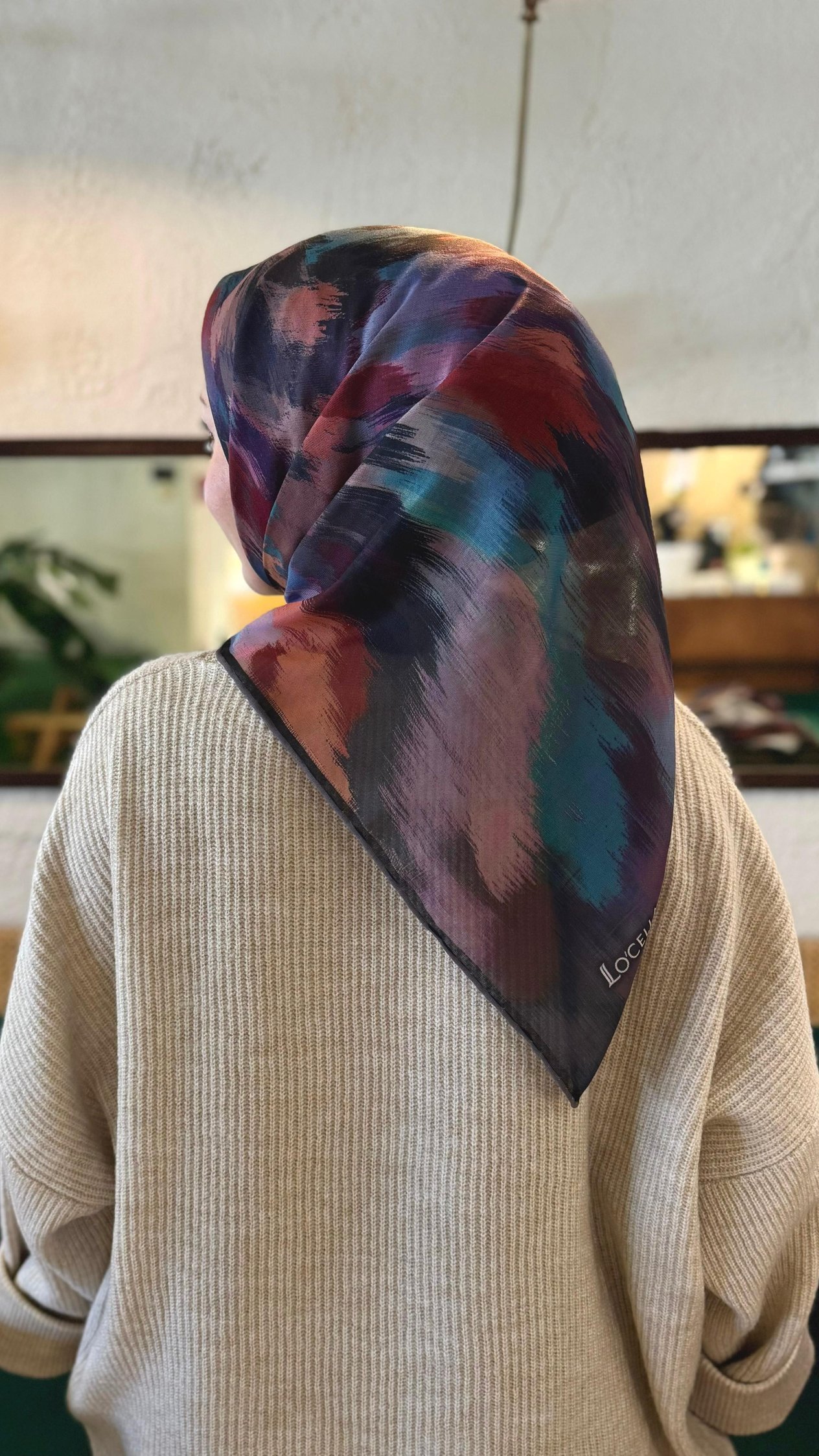 Locella Soft Pamuk Eşarp-1253