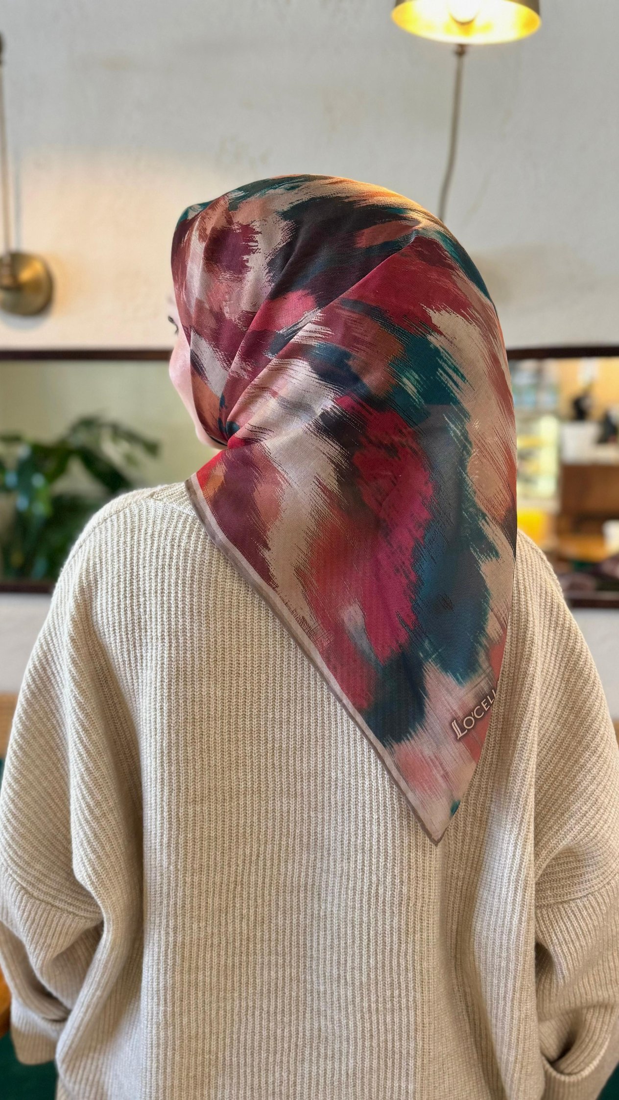Locella Soft Pamuk Eşarp-1253