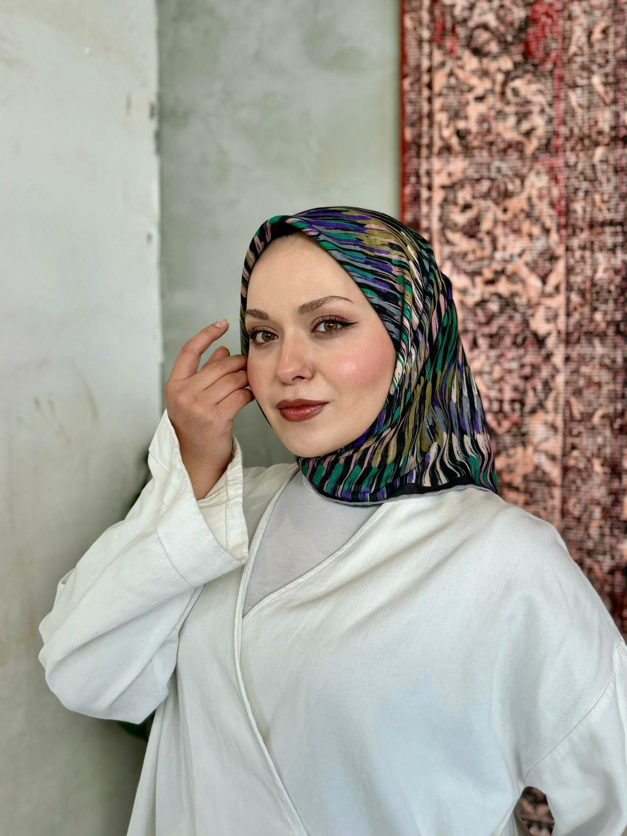 Locella Soft Pamuk Eşarp-1227