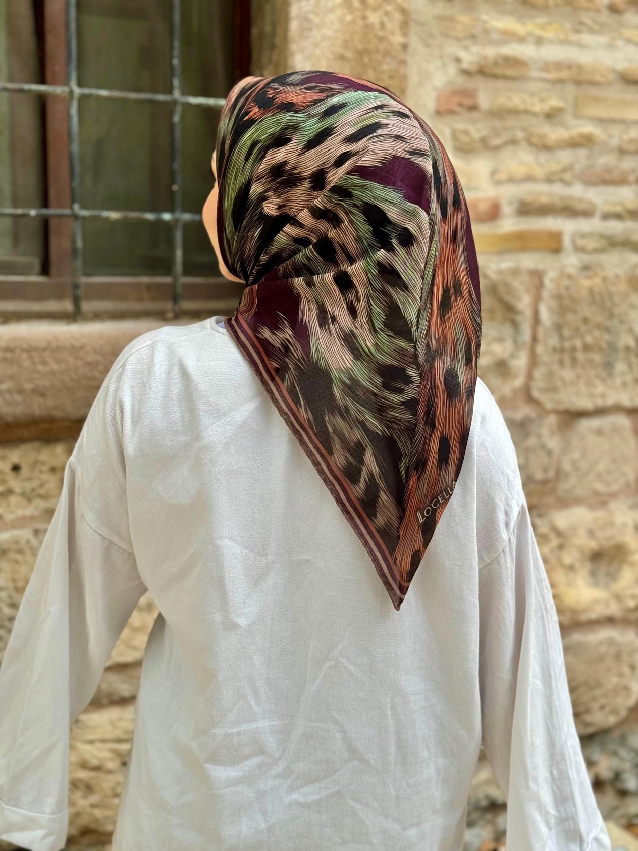 Locella Soft Pamuk Eşarp-1216