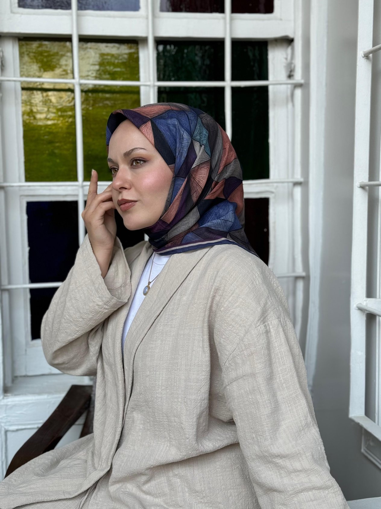 Locella Soft Pamuk Eşarp-1212