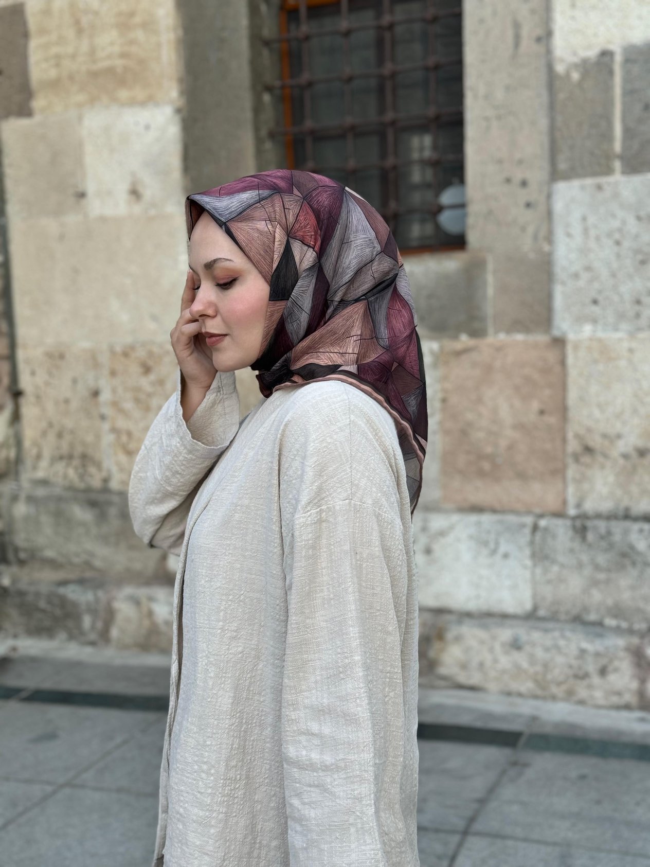 Locella Soft Pamuk Eşarp-1212
