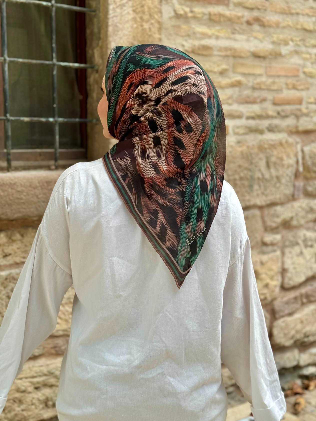 Locella Soft Pamuk Eşarp-1216