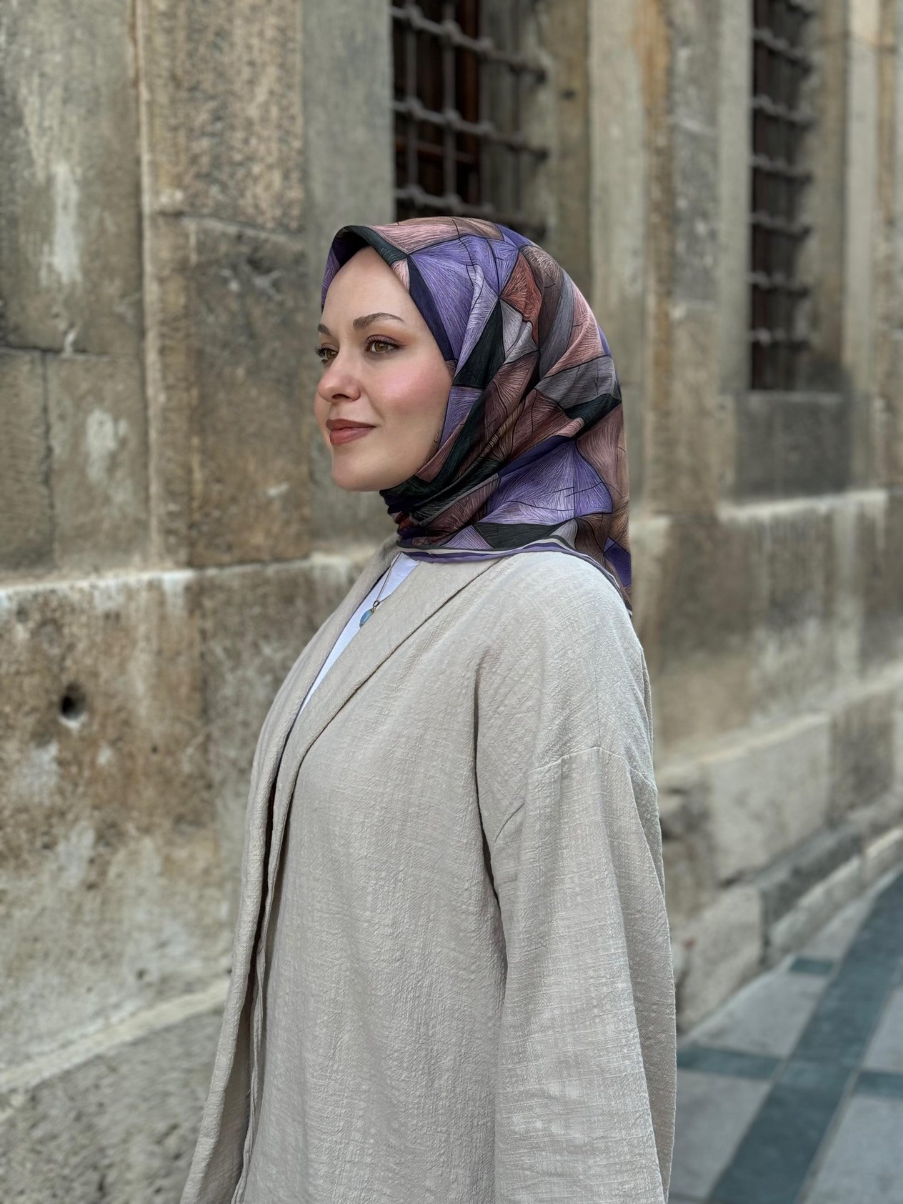 Locella Soft Pamuk Eşarp-1212