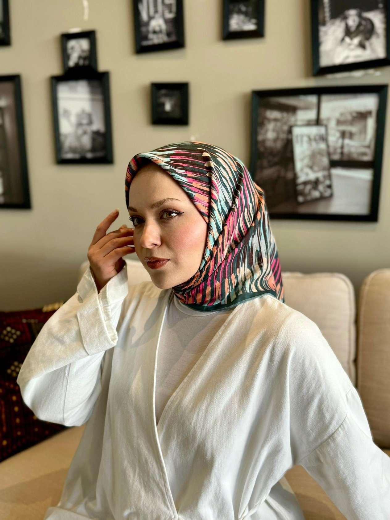 Locella Soft Pamuk Eşarp-1227