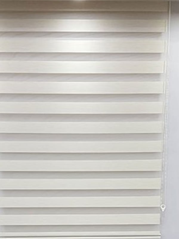 Krem  Zebra Perde 
