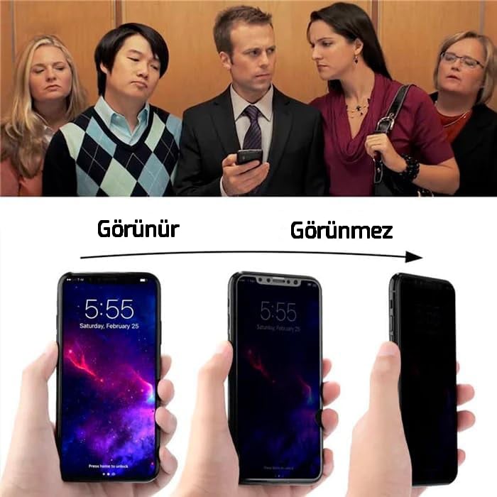 iPhone 11 Pro Hayalet Ekran Gizli Privacy Tam Kaplayan Ekran koruyucuEkran KoruyucularıiPhone 11 Pro Hayalet Ekran Gizli Tam Kaplayan Ekran Koruyucu - Yiğit GSM