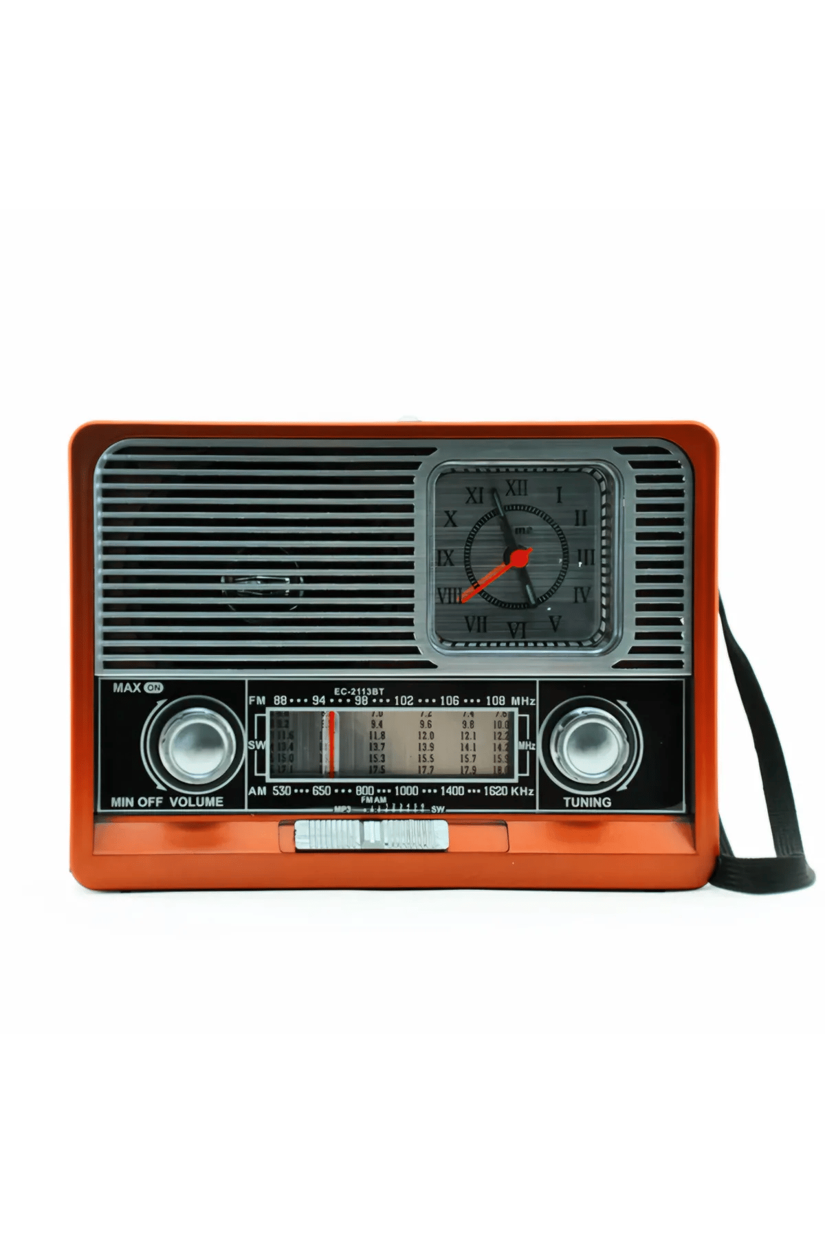Nostalji Görünümlü Radyo Saat Göstergeli Fenerli Bluetooth/USB/TF/Radyo Özellikli Bluetooth Radyo KTF-1647Bluetooth HoparlörNostalji Görünümlü Radyo Saat Göstergeli Fenerli Bluetooth/USB/TF/Radyo Özellikli Bluetooth Radyo KTF-1647 - Yiğit GSM