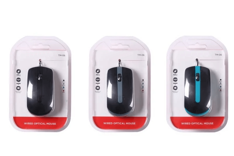 TM-06 1600 DPI Kablolu Gri Optik MouseBilgisayar EkipmanlarıTM-06 1600 DPI Kablolu Gri Optik Mouse - Yiğit GSM