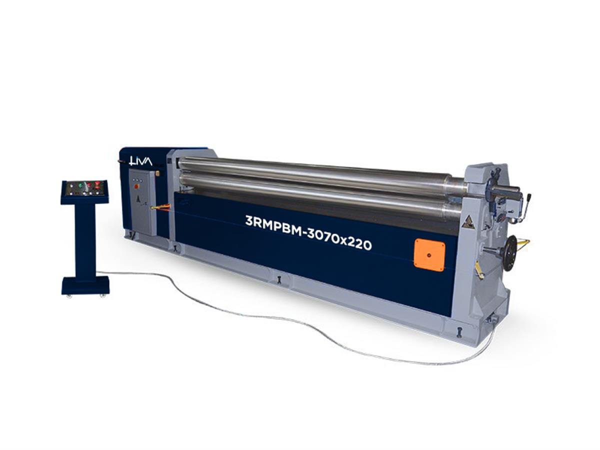 3RMPBM-3070x220 Asymmetrical Three-Roll Bending Machine