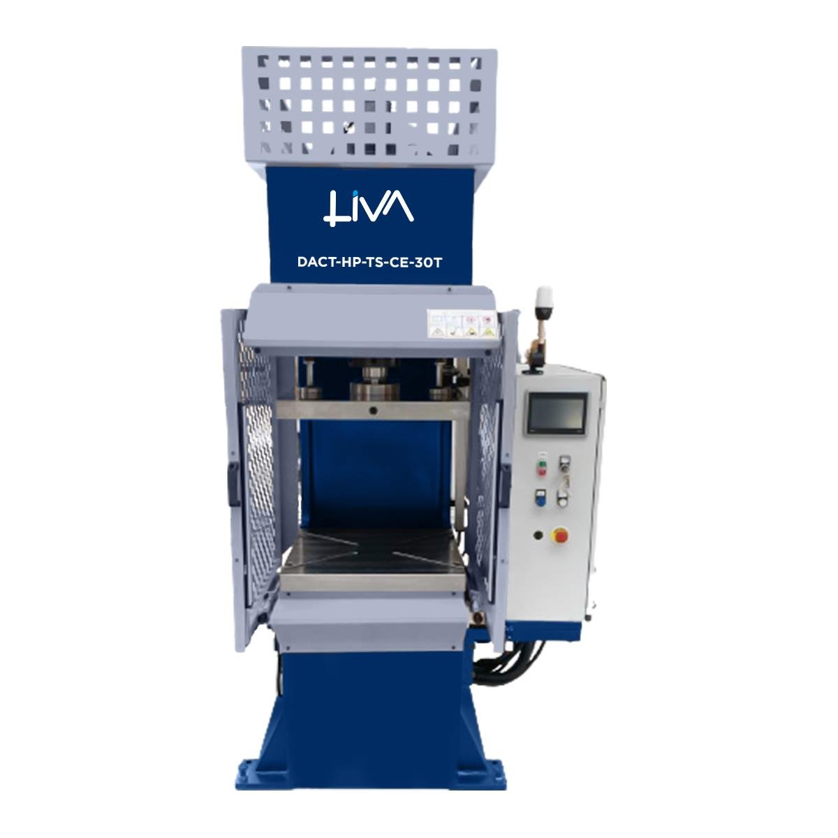 DACT-HP-TS-CE-30T Double - Acting C Type Hydraulic Presses With Touch Screen