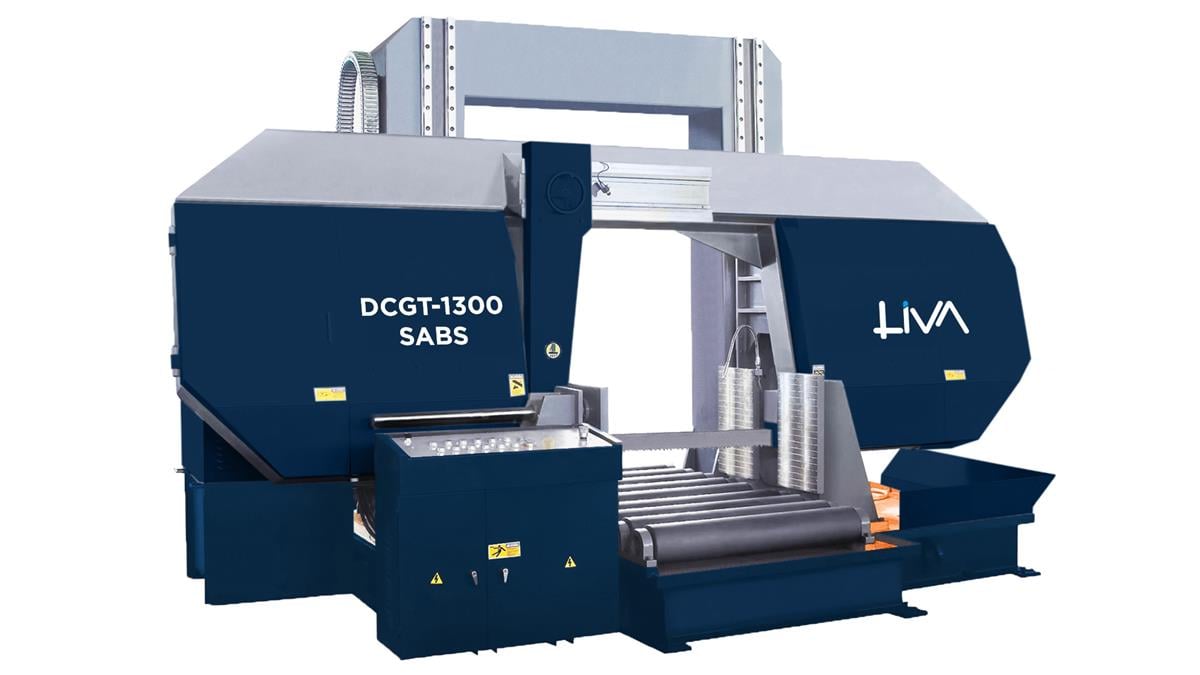DCGT-1300 SABS Double Column Semi Automatic Band Saws (Gantry Type)