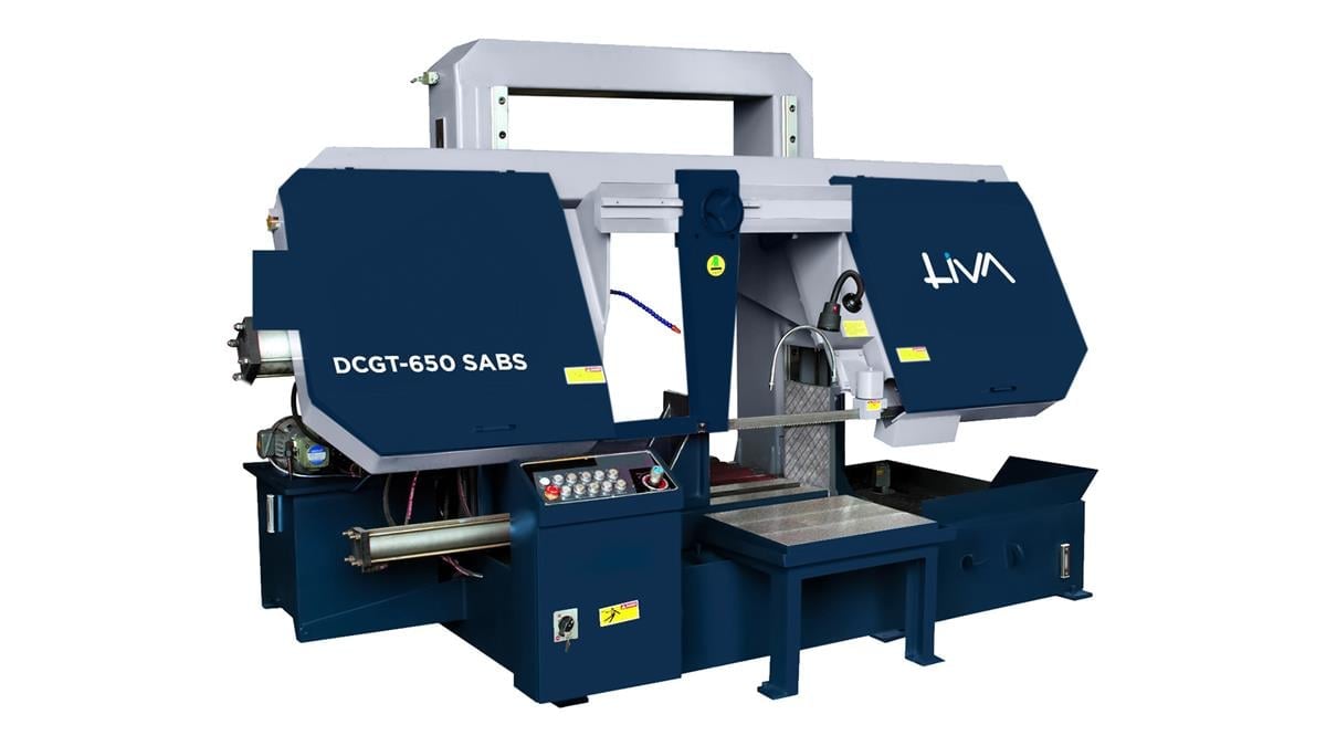 DCGT-650 SABS Double Column Semi Automatic Band Saws (Gantry Type)