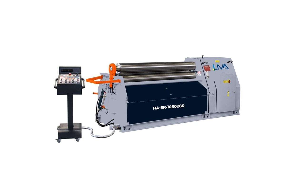 HA-3R-1050x80 3Rolls Hydraulic Plate Bending Machine
