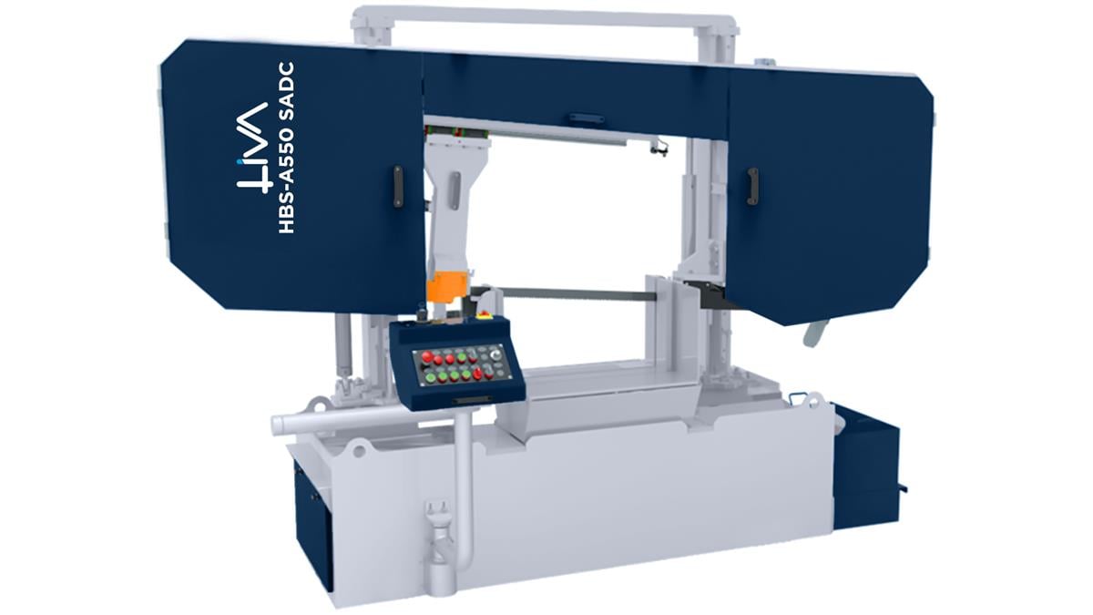 HBS-A550 SADC Semi Automatic Double Column Hydraulic Bandsaw Machine