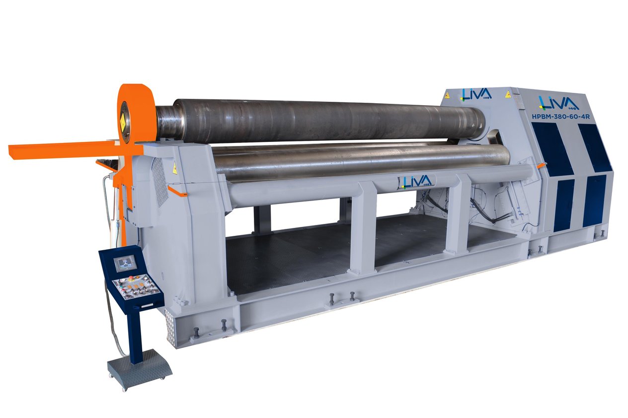 HPBM-380-60-4R 4Rolls Hydraulic Plate Bending Machine