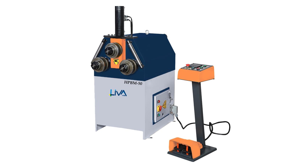 HPBM-50 3Rolls Hydraulic Profile Bending Machine